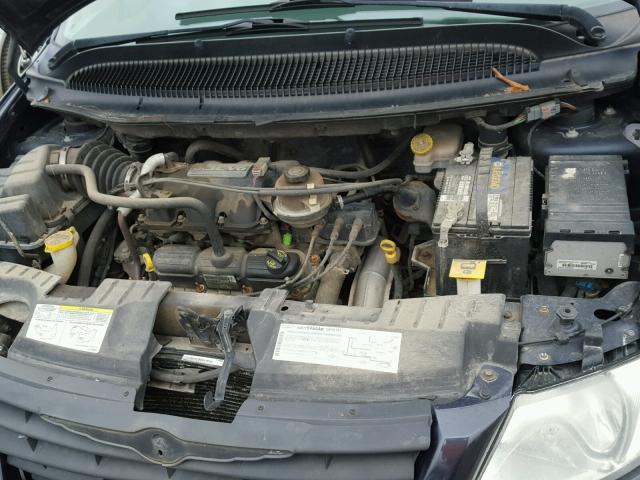 1A4GJ45R07B246369 - 2007 CHRYSLER TOWN & COU BLUE photo 7