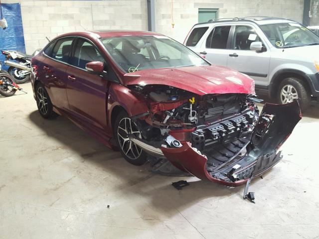 1FADP3F22GL219063 - 2016 FORD FOCUS SE MAROON photo 1