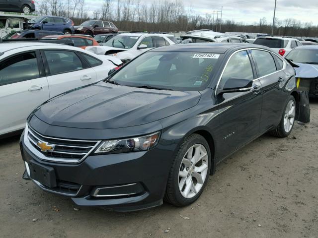 2G1125S39E9139066 - 2014 CHEVROLET IMPALA LT GRAY photo 2