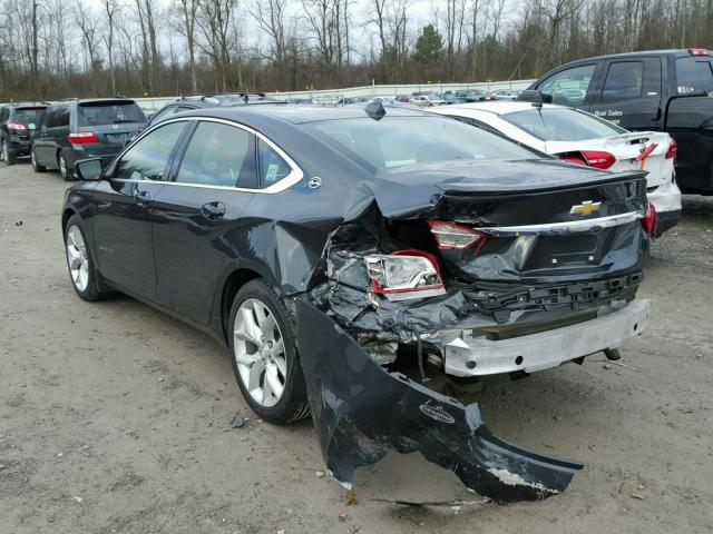 2G1125S39E9139066 - 2014 CHEVROLET IMPALA LT GRAY photo 3