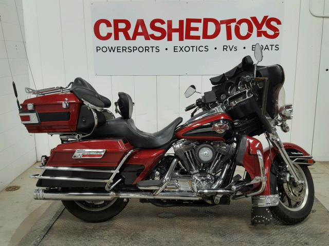 1HD1FCW116Y678768 - 2006 HARLEY-DAVIDSON FLHTCUI Қызыл фото 1