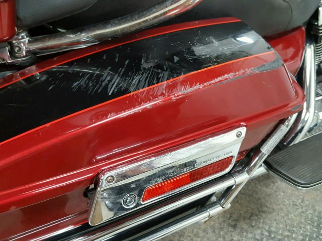 1HD1FCW116Y678768 - 2006 HARLEY-DAVIDSON FLHTCUI Қызыл фото 10