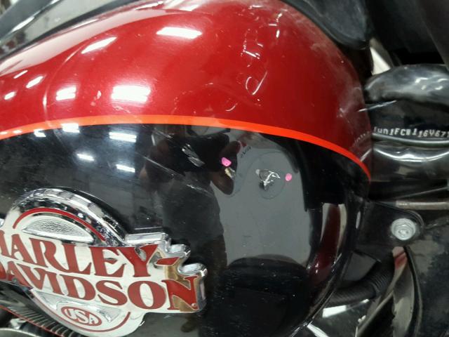 1HD1FCW116Y678768 - 2006 HARLEY-DAVIDSON FLHTCUI RED photo 12