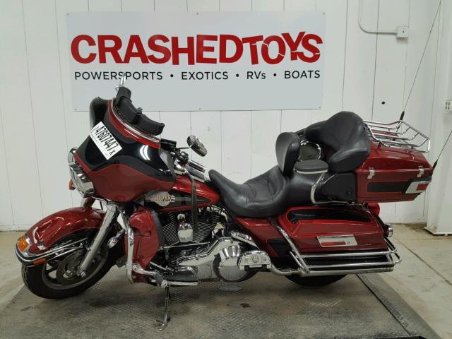 1HD1FCW116Y678768 - 2006 HARLEY-DAVIDSON FLHTCUI Қызыл фото 3
