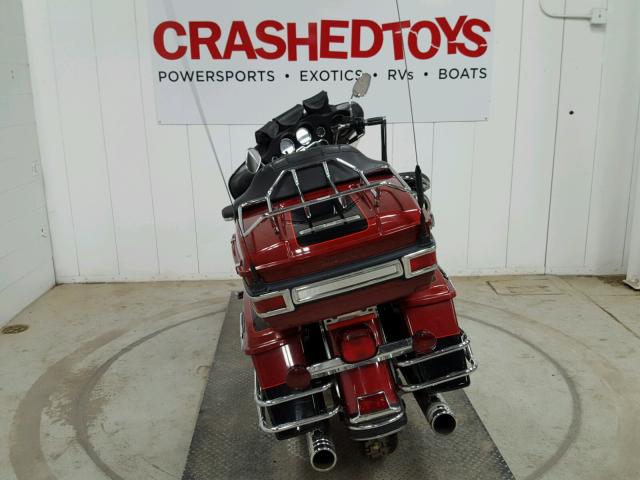 1HD1FCW116Y678768 - 2006 HARLEY-DAVIDSON FLHTCUI Қызыл фото 4