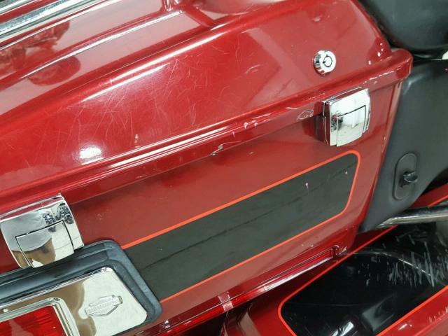 1HD1FCW116Y678768 - 2006 HARLEY-DAVIDSON FLHTCUI Қызыл фото 9