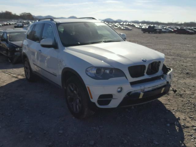 5UXZV4C56D0B20111 - 2013 BMW X5 XDRIVE3 WHITE photo 1