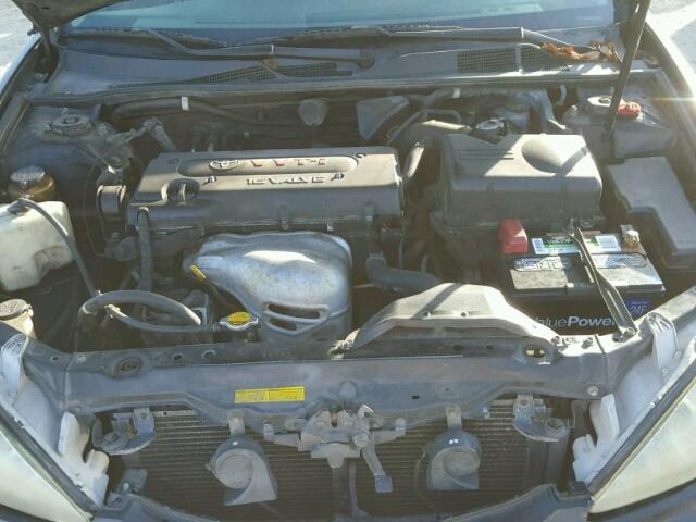 4T1BE32K02U041147 - 2002 TOYOTA CAMRY LE BLACK photo 7