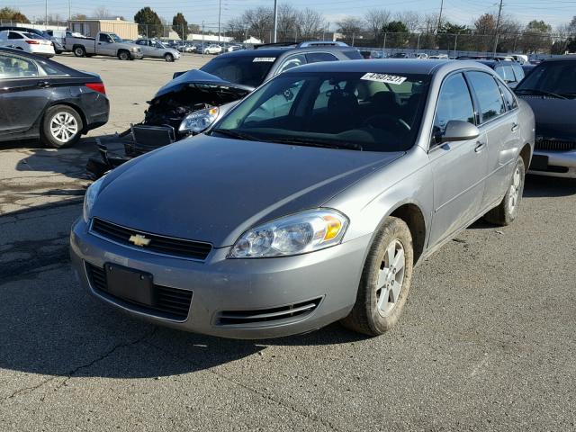 2G1WT55K379122109 - 2007 CHEVROLET IMPALA LT GRAY photo 2