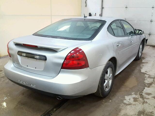 2G2WP552881141304 - 2008 PONTIAC GRAND PRIX SILVER photo 4