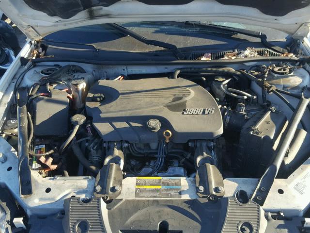 2G1WS57M391316092 - 2009 CHEVROLET IMPALA POL WHITE photo 7