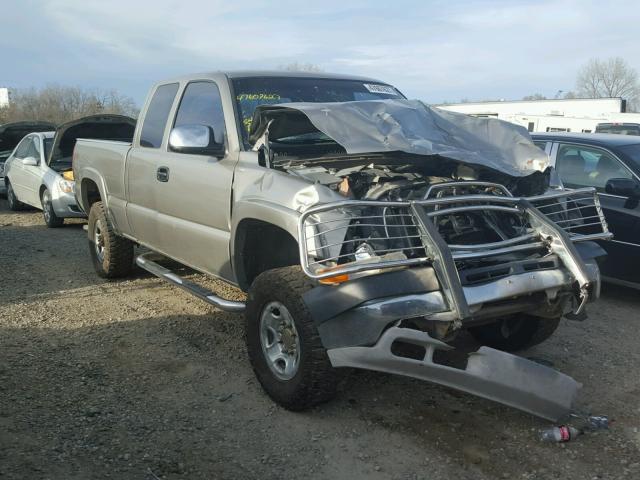 1GCHK29U81E292564 - 2001 CHEVROLET SILVERADO GRAY photo 1