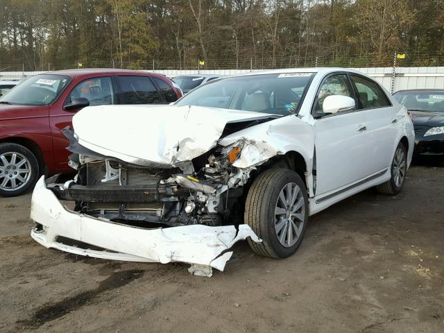 4T1BK3DB5BU406315 - 2011 TOYOTA AVALON BAS WHITE photo 2