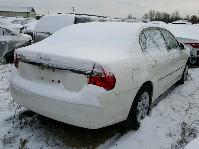 1G1ZT51F96F155627 - 2006 CHEVROLET MALIBU LT WHITE photo 4