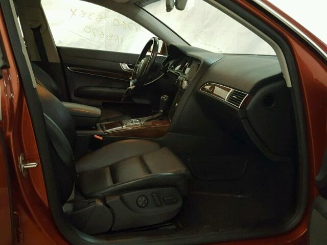 WAUDL94F15N076894 - 2005 AUDI A6 4.2 QUA ORANGE photo 5