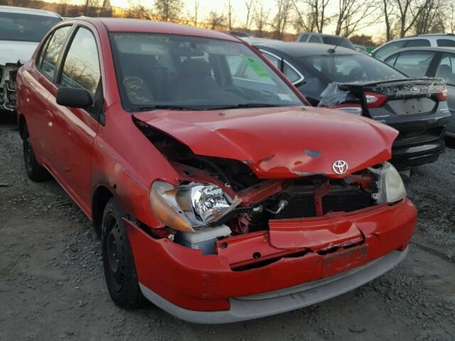 JTDBT123510150068 - 2001 TOYOTA ECHO RED photo 1