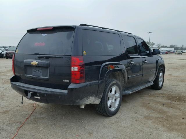 3GNFC16047G248909 - 2007 CHEVROLET SUBURBAN C BLACK photo 4