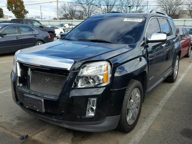 2GKALWEK7C6380401 - 2012 GMC TERRAIN SL BLACK photo 2