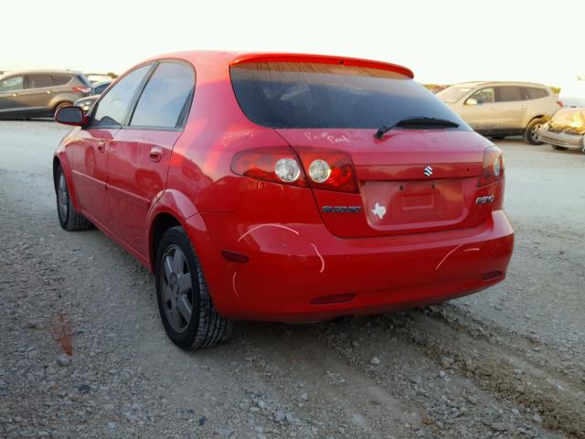 KL5JJ66ZX5K145798 - 2005 SUZUKI RENO LX RED photo 3