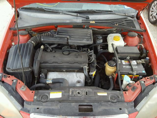 KL5JJ66ZX5K145798 - 2005 SUZUKI RENO LX RED photo 7