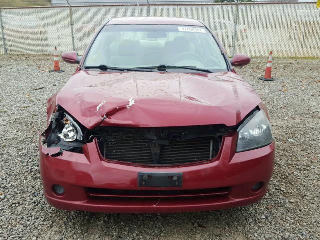 1N4AL11D76C261187 - 2006 NISSAN ALTIMA S RED photo 9