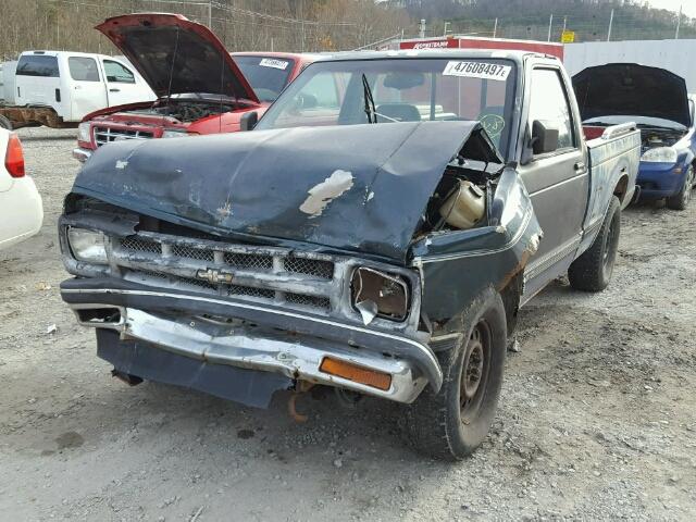 1GCCT14Z2P0176903 - 1993 CHEVROLET S TRUCK S1 TWO TONE photo 2