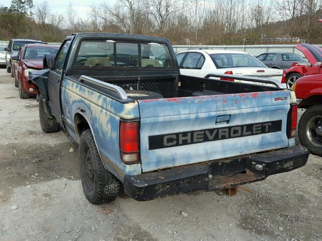 1GCCT14Z2P0176903 - 1993 CHEVROLET S TRUCK S1 TWO TONE photo 3