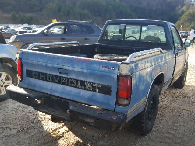 1GCCT14Z2P0176903 - 1993 CHEVROLET S TRUCK S1 TWO TONE photo 4