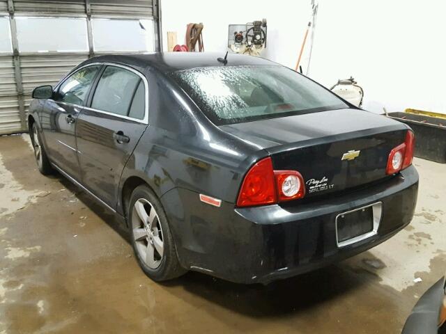 1G1ZC5E14BF253022 - 2011 CHEVROLET MALIBU 1LT BLACK photo 3
