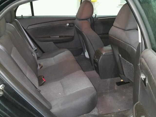 1G1ZC5E14BF253022 - 2011 CHEVROLET MALIBU 1LT BLACK photo 6