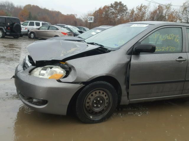 2T1BR32E85C508643 - 2005 TOYOTA COROLLA CE GRAY photo 9