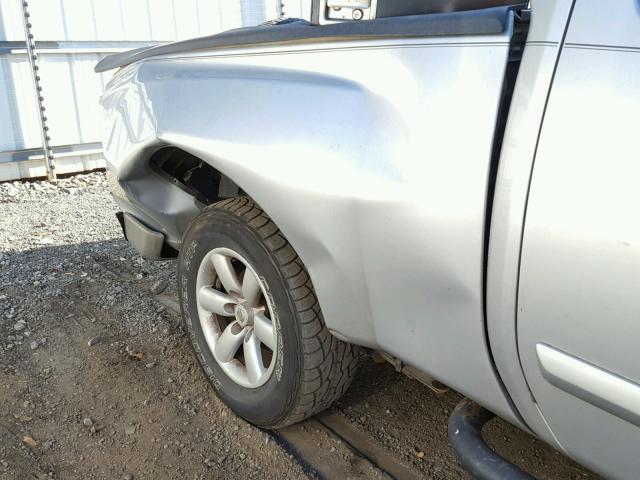 1N6BA06A18N313334 - 2008 NISSAN TITAN XE SILVER photo 9