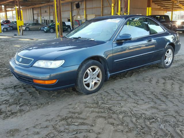 19UYA3141WL003677 - 1998 ACURA 2.3CL GREEN photo 2