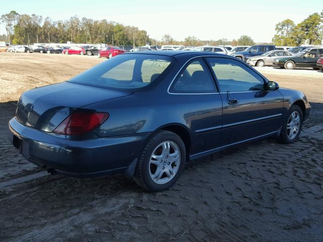 19UYA3141WL003677 - 1998 ACURA 2.3CL GREEN photo 4