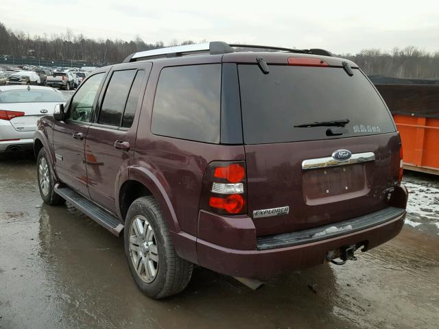 1FMEU758X6UA19427 - 2006 FORD EXPLORER L MAROON photo 3