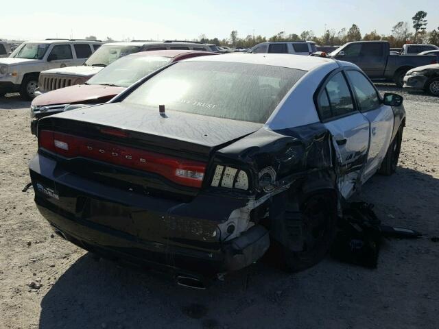 2C3CDXAT6CH152677 - 2012 DODGE CHARGER PO BLACK photo 4