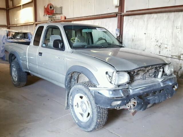 5TESN92N31Z809887 - 2001 TOYOTA TACOMA XTR TAN photo 1