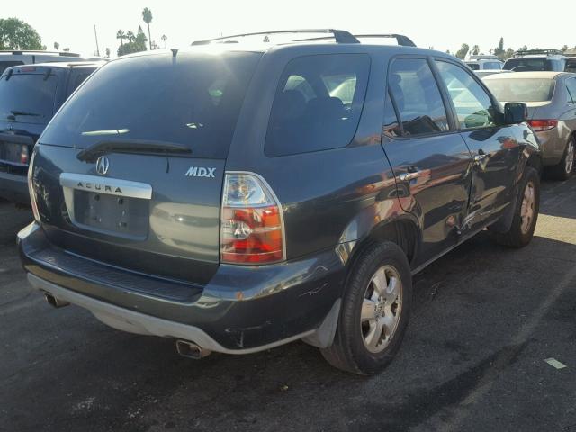 2HNYD18246H520106 - 2006 ACURA MDX GRAY photo 4