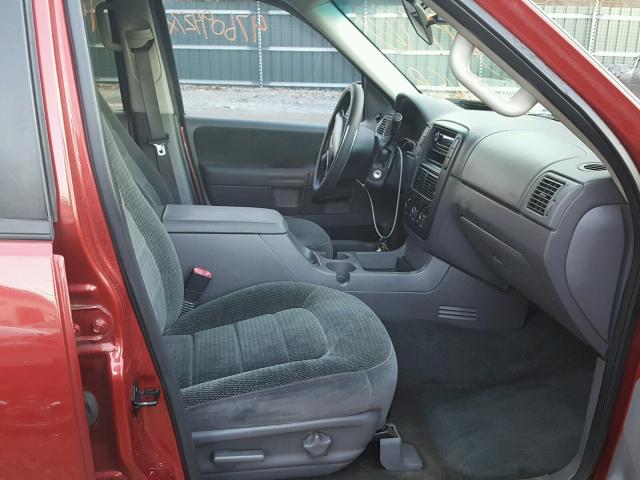 1FMZU73W82UA56084 - 2002 FORD EXPLORER X RED photo 5