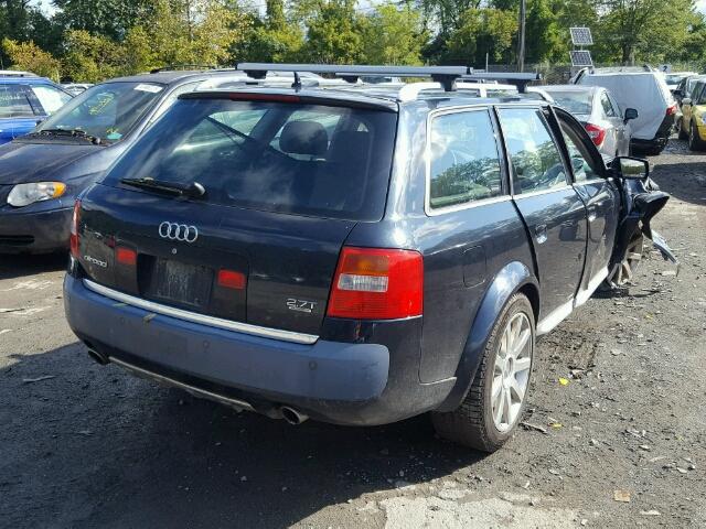 WA1YD64B75N025150 - 2005 AUDI ALLROAD BLUE photo 4