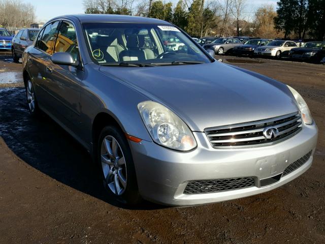 JNKCV51F06M612388 - 2006 INFINITI G35 GRAY photo 1