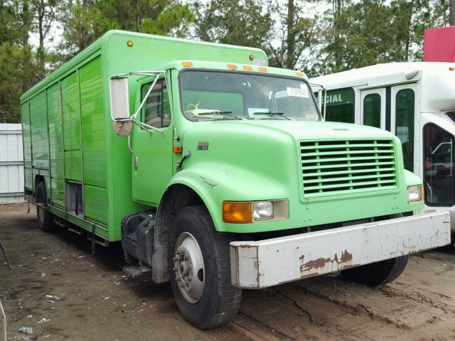 1HTSDAAN4XH610625 - 1999 INTERNATIONAL 4000 4900 GREEN photo 1