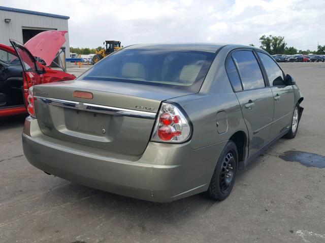 1G1ZT54884F170078 - 2004 CHEVROLET MALIBU LS Yaşıl foto 4