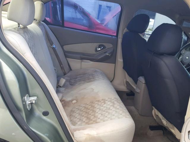 1G1ZT54884F170078 - 2004 CHEVROLET MALIBU LS Yaşıl foto 6