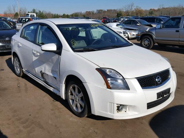 3N1AB6AP9AL677908 - 2010 NISSAN SENTRA 2.0 WHITE photo 1