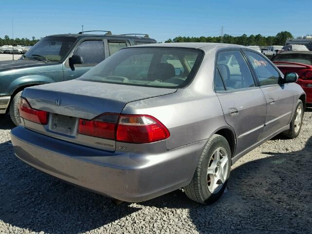 1HGCG5658YA116305 - 2000 HONDA ACCORD EX GRAY photo 4