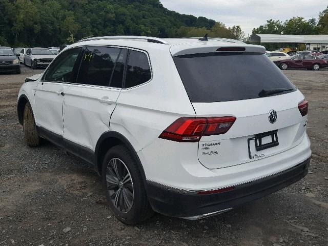 3VV2B7AXXJM092726 - 2018 VOLKSWAGEN TIGUAN SE Weiß Foto 3