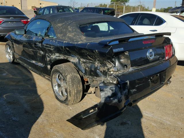 1ZVFT85H655250901 - 2005 FORD MUSTANG GT BLACK photo 9