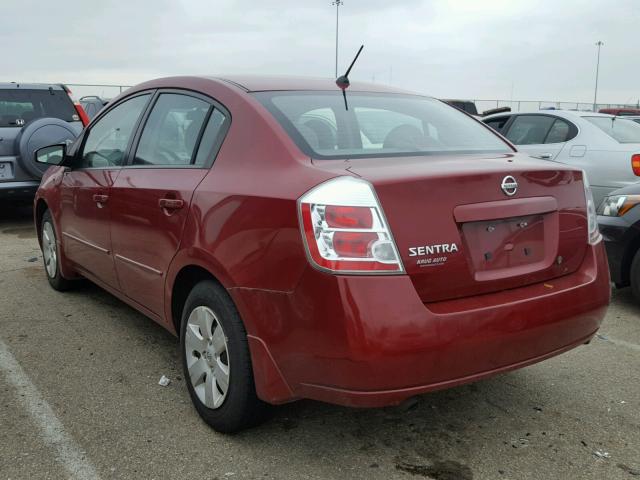 3N1AB61E38L702990 - 2008 NISSAN SENTRA 2.0 RED photo 3