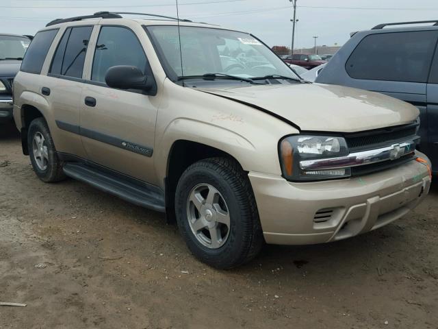 1GNDT13S942359988 - 2004 CHEVROLET TRAILBLAZE TAN photo 1